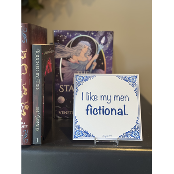 I like my men fictional. bij Singel 344