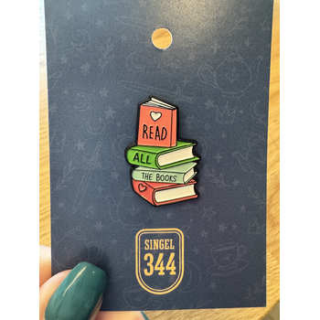 Pin - Read All The Books bij Singel 344