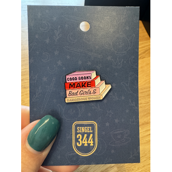 Pin - Good Books Make bij Singel 344