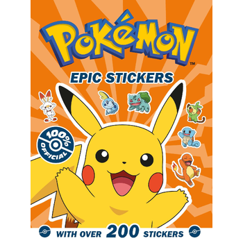 Pokemon Epic stickers (Paperback) bij Singel 344