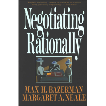 Negotiating Rationally (Paperback) bij Singel 344