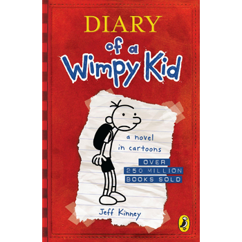 Diary of a Wimpy Kid (Book 1) (Paperback) bij Singel 344