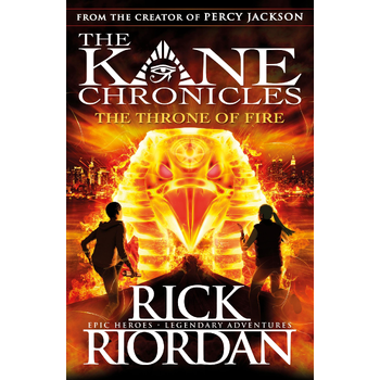 The Throne of Fire (The Kane Chronicles Book 2) (Paperback) bij Singel 344