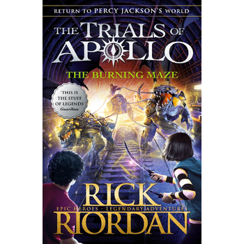 The Burning Maze (The Trials of Apollo Book 3) (Paperback) bij Singel 344