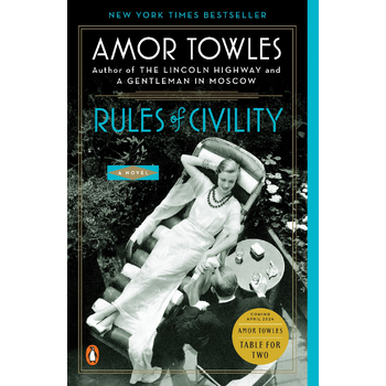Rules of Civility (Paperback) bij Singel 344