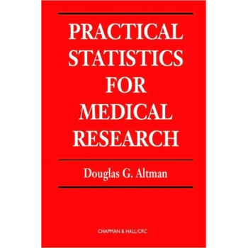 Practical Statistics for Medical Research (Hardback) bij Singel 344