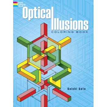 Optical Illusions Coloring Book (Paperback) bij Singel 344