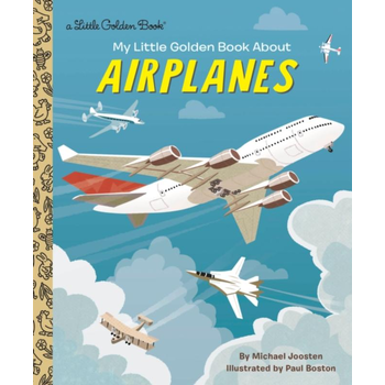 My Little Golden Book About Airplanes (Hardback) bij Singel 344