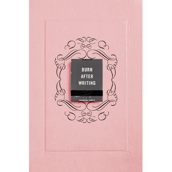 Burn After Writing Pink (Paperback) bij Singel 344