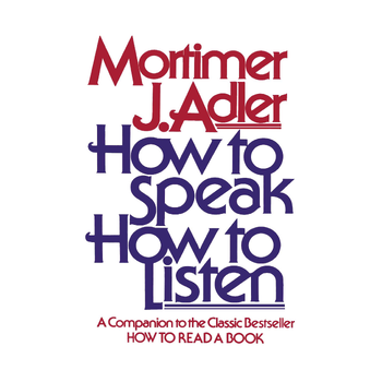 How to Speak How to Listen (Paperback) bij Singel 344