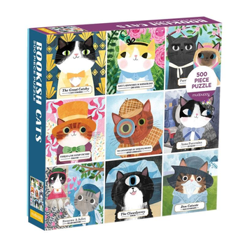 Bookish Cats 500 Piece Family Puzzle bij Singel 344