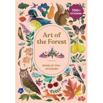Art of the Forest Sticker Book (Paperback) bij Singel 344