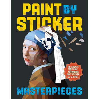 Paint by Sticker Masterpieces (Paperback) bij Singel 344