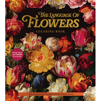 The Language of Flowers Coloring Book (Paperback) bij Singel 344