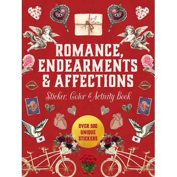 Sticker Activity Deluxe Editions: Romance, Endearments & Affections Sticker, Color & Activity Book bij Singel 344