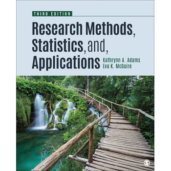 Research Methods, Statistics and Applications (Paperback) bij Singel 344