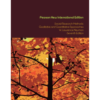 Social Research Methods: Qualitative and Quantitative Approaches (Paperback) bij Singel 344