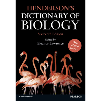 Henderson's Dictionary of Biology (Paperback) bij Singel 344