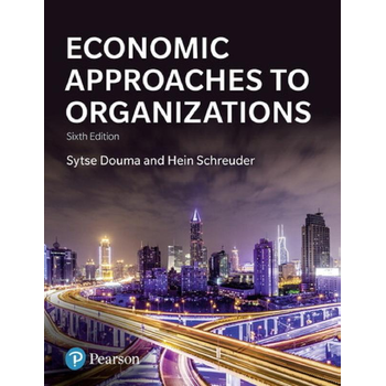 Economic Approaches to Organizations (Paperback) bij Singel 344