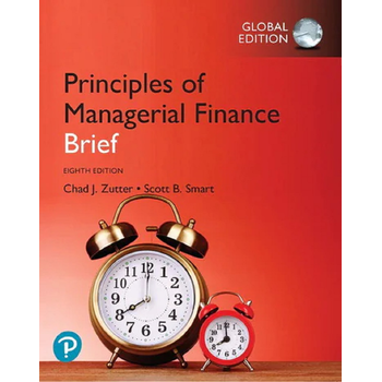 Principles of Managerial Finance, Brief Global Edition (Paperback) bij Singel 344
