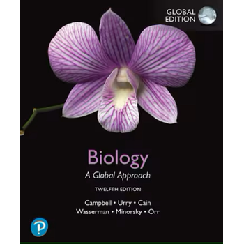 Biology: A Global Approach, 12th Global Edition + Modified Mastering Biology with Pearson eText (Paperback) bij Singel 344