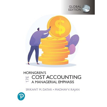 Horngren's Cost Accounting, Global Edition + MyLab Accounting, with Pearson eText (Undefined) bij Singel 344