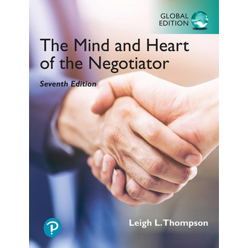 Mind and Heart of the Negotiator, The, Global Edition (Paperback) bij Singel 344