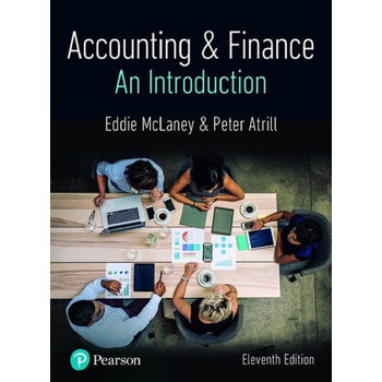 Accounting and Finance: An Introduction + MyLab Accounting (Paperback) bij Singel 344