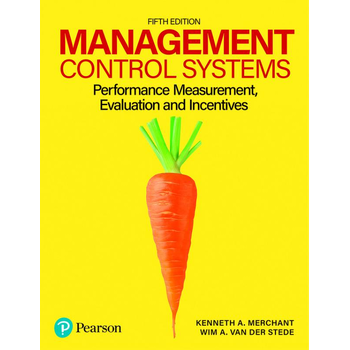 Management Control Systems (Paperback) bij Singel 344