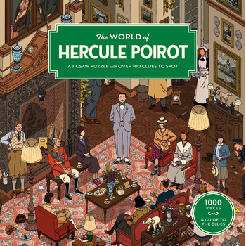 The World of Hercule Poirot: A 1000-Piece Jigsaw Puzzle (Hardback) bij Singel 344