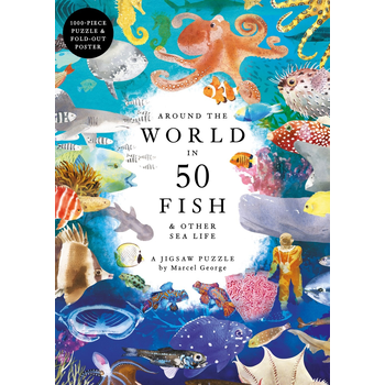 Around the World in 50 Fish & Other Sea Life (Loose-leaf) bij Singel 344