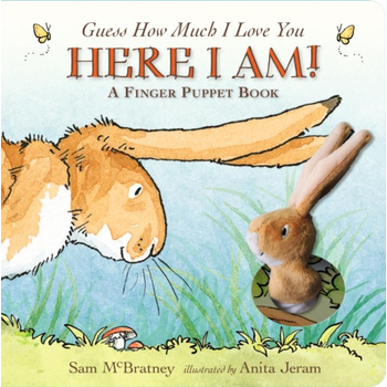 Guess How Much I Love You: Here I Am A Finger Puppet Book (Board book) bij Singel 344