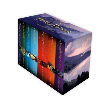 Harry Potter Box Set: The Complete Collection (Children's Paperback) (Paperback) bij Singel 344