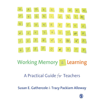 Working Memory and Learning (Paperback) bij Singel 344