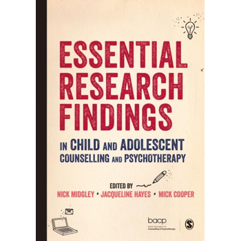 Essential Research Findings in Child and Adolescent Counselling and Psychotherapy (Paperback) bij Singel 344