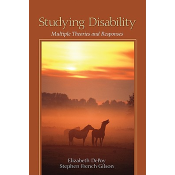 Studying Disability: Multiple Theories and Responses (Paperback) bij Singel 344