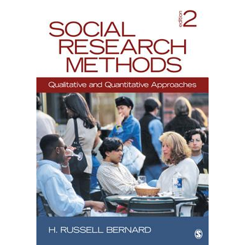 Social Research Methods: Qualitative and Quantitative Approaches (Hardback) bij Singel 344