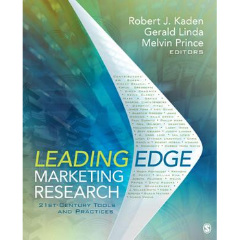 Leading Edge Marketing Research (Paperback) bij Singel 344