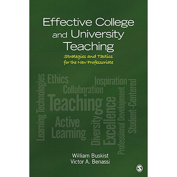Effective College and University Teaching: Strategies and Tactics for the New Professoriate (Paperback) bij Singel 344