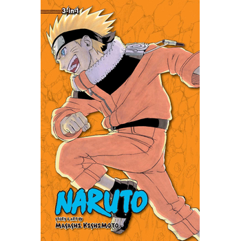 Naruto (3-in-1 Edition), Vol. 6 (Paperback) bij Singel 344