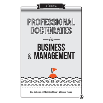 A Guide to Professional Doctorates in Business and Management (Paperback) bij Singel 344