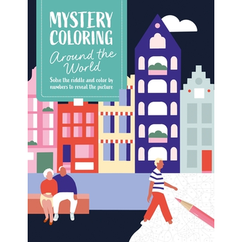 Mystery Coloring Around the World (Paperback) bij Singel 344