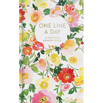 Floral One Line a Day: A Five-Year Memory Book bij Singel 344
