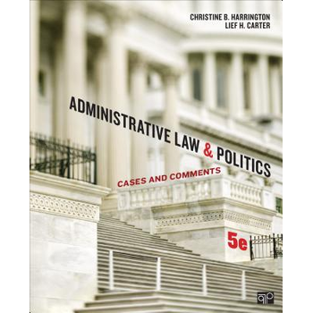 Administrative Law and Politics: Cases and Comments (Paperback) bij Singel 344
