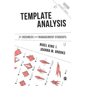 Template Analysis for Business and Management Students (Hardback) bij Singel 344
