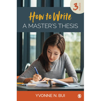 How to Write a Master's Thesis (Paperback) bij Singel 344