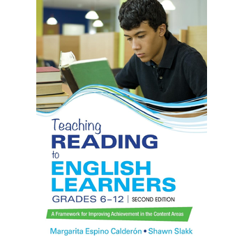Teaching Reading to English Learners, Grades 6 - 12: A Framework for Improving Achievement in the Content Areas (Paperback) bij Singel 344