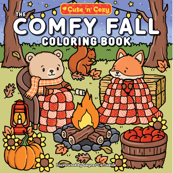 The Comfy Fall Coloring Book (Paperback) bij Singel 344