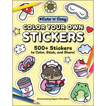 Color Your Own Stickers (Paperback) bij Singel 344