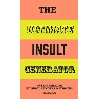 The Ultimate Insult Generator (Spiral bound) bij Singel 344